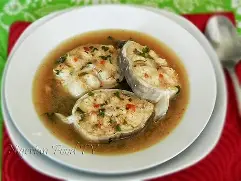 Catfish pepper soup available from De Dem's Restaurant in Ajah